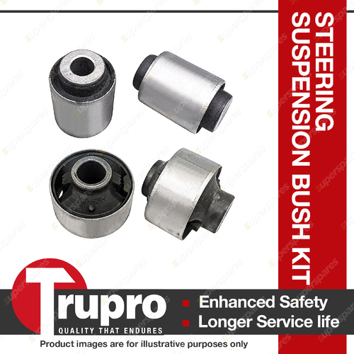 Front Control Arm Front & Rear Lower Bush Kit for Subaru Forester SK XV GT 17-25