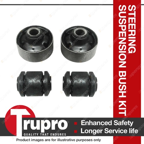 Trupro Front Control Arm Front & Rear Lower Bush Kit for Kia Sportage QL 16-21
