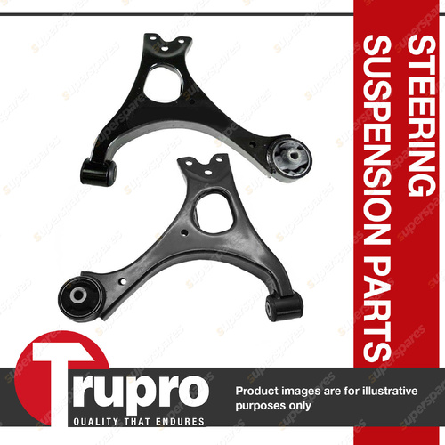 Pair Trupro Front Lower Control Arms for Honda Civic FD 1.3 1.8 2.0L Sedan 06-12