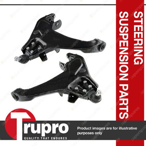 Pair Trupro Front Lower Control Arms for Hyundai Terracan HP 2.9L 3.5L SUV 01-07