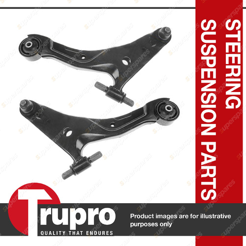 Pair Trupro Front Lower Control Arms for Hyundai Santa Fe SM 2.4L 2.7L SUV 00-06