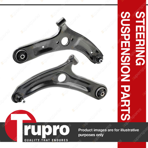 Pair Trupro Front Lower Control Arms for Hyundai i20 PB 1.4 1.6L Hatchback 10-15