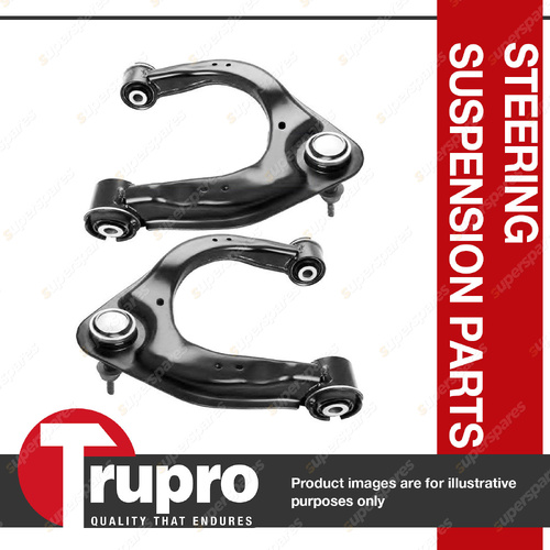 Pair Trupro Front Upper Control Arms for Mazda BT-50 UP UR 3.2L Ute 11-20