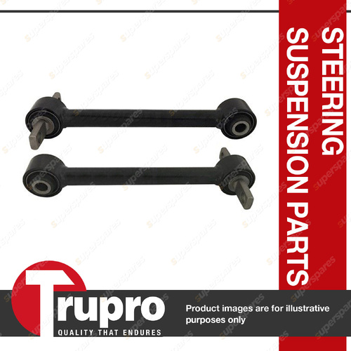 Pair Trupro Rear Upper Control Arms for Mitsubishi Lancer Mirage CE 91-04