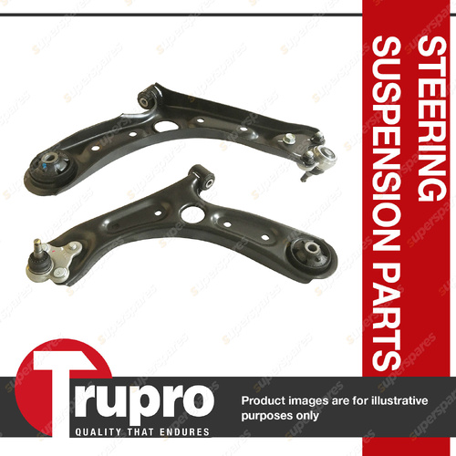 Pair Trupro Front Lower Control Arms for Hyundai Veloster JS 07/2019-12/2020