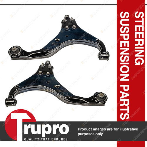 Pair Trupro Front Lower Control Arms for Kia Sportage KM SUV 2.0L 05-10