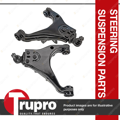 2x Trupro Front Lower Control Arms for Kia Sorento BL SUV 2.8 3.3 3.5 3.8L 03-09