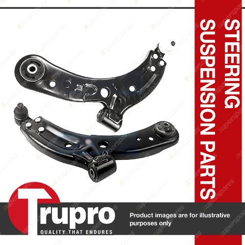 Pair Trupro Front Lower Control Arms for MG MG3 Hatchback 1.5L 2011-2025