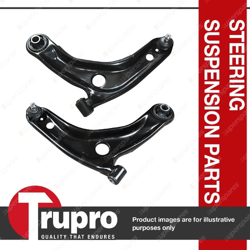 Pair Front Lower Control Arms for Toyota Corolla NZE NZE 161 165 Prius-C Ractis