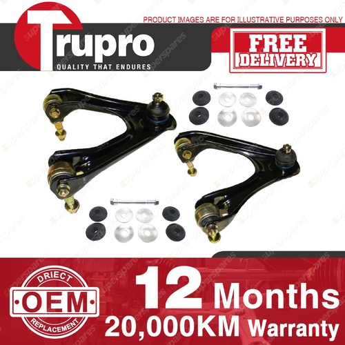 Trupro Front Upper Control Arm Sway Bar Link Kit for Honda Odyssey RA 95-97