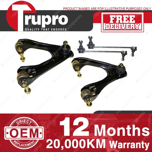 Trupro Front Upper Control Arm Sway Bar Link Kit for Honda Odyssey RA 98-00