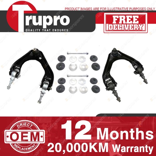 Trupro Front Upper Control Arm Sway Bar Link Kit for Honda Accord CB CC CD CE