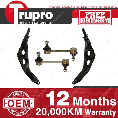 Trupro Front Lower Control Arm Sway Bar Link for Mini Cooper S R50 R52 R53 03-07