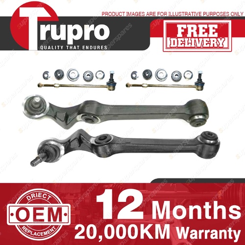 Trupro Front Lower Control Arm Sway Bar Link Kit for Holden Commodore VU VX VY