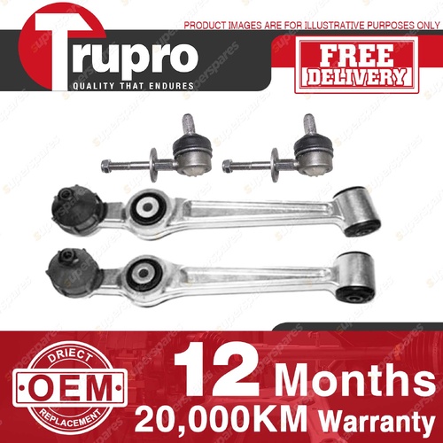 Trupro Front Lower Control Arm Sway Bar Link Kit for Saab 900 9-3 1993-2003