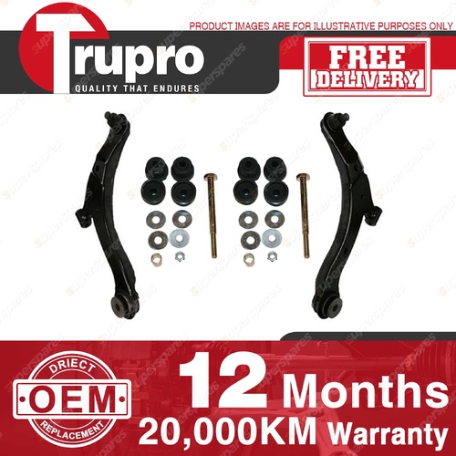 Trupro Front Lower Control Arm Sway Bar Link Kit for Chrysler PT Cruiser 00-On