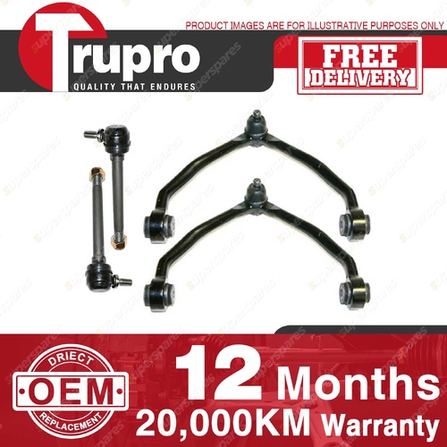 Trupro Front Upper Control Arm Sway Bar Link Kit for Kia Sportage JA 97-03