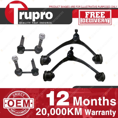 Trupro Front Upper Control Arm Sway Bar Link Kit for Lexus GS300 JZS160R 97-05