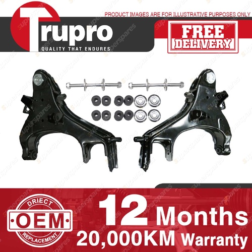 Trupro Front Lower Control Arm Sway Bar Link Kit for Nissan Navara D22 97-01