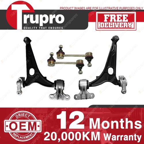 Trupro Front Lower Control Arm Sway Bar Link Kit for Fiat Scudo 04/08-On