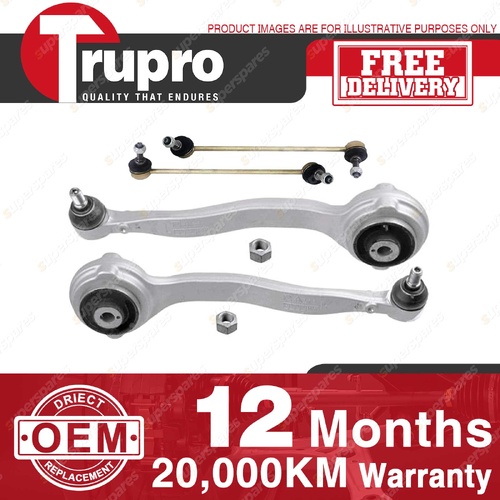 Trupro Front Lower Control Arm Sway Bar Link Kit for Benz C-Class W203 CLK W209
