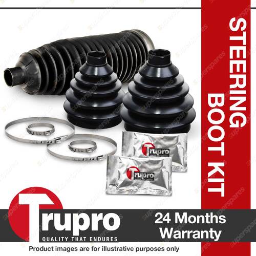 2 Front CV Boot Kit 1 Front Steering Rack Boot for MITSUBISHI Magna TN TP 4cyl