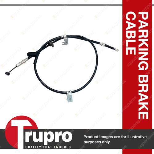 Trupro Rear Left Parking Brake Cable for Honda Jazz GD GE 2002-2016