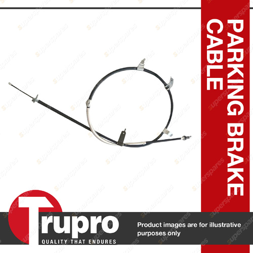 Trupro Rear Left Parking Brake Cable for Toyota Landcruiser GRJ VDJ 200 URJ202