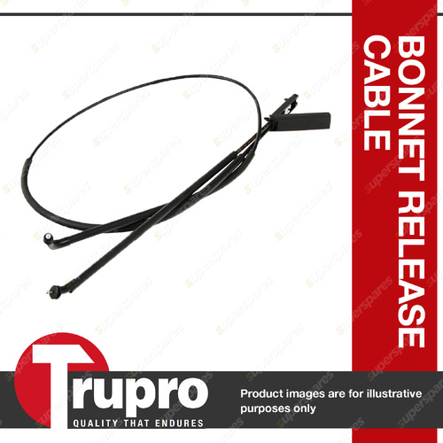 Trupro Left Bonnet Release Cable for BMW X5 E70 X6 E71 3.0 4.4 4.8 L 07-14