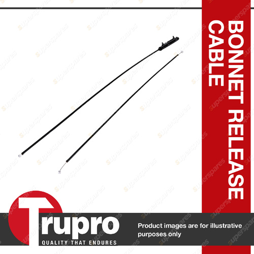 Trupro Central Bonnet Release Cable for BMW 5 Series M5 E39 1995-2004