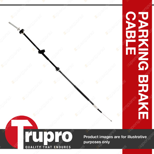 Trupro Rear Left Parking Brake Cable for BMW X5 F15 2.0L 3.0L 4.4L 13-18