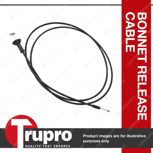 Trupro Bonnet Release Cable for Hyundai Elantra XD 1.6L 1.8L 2.0L 2000-2007