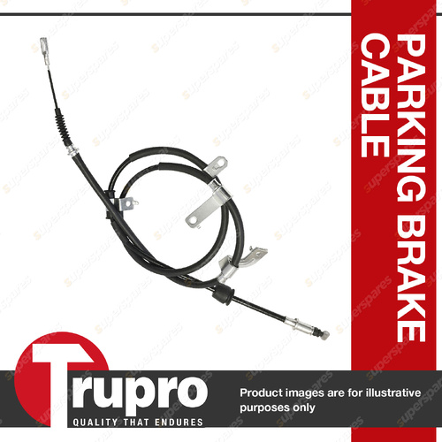 Trupro Left Parking Brake Cable for Hyundai Santa Fe CM 2.2L D4EB D4HB 06-12