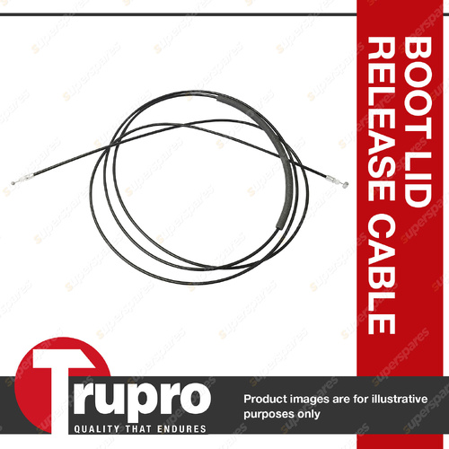 Trupro Boot Lid Release Cable for Hyundai Accent RB 1.4L 1.6L 2011-2019