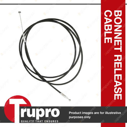 Trupro Bonnet Release Cable for Toyota Landcruiser FJ FZJ HDJ HZJ 80R 1989-1998