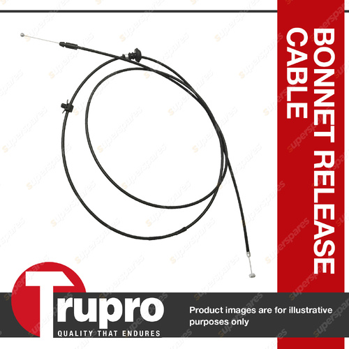 Trupro Bonnet Release Cable for Toyota Camry ASV50R Aurion GSV50R 2.5 3.5L 11-17