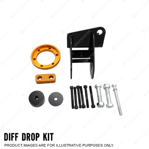 2" 3" 4" Lift Front Drop Diff Drop kit for Volkswagen Amarok Next Gen 22-ON
