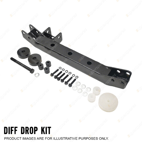 2" 3" 4" Lift Front Drop Diff Drop kit for Toyota Landcruiser 100 98-07