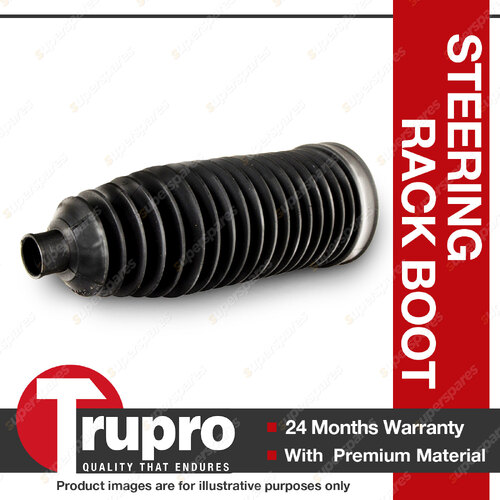 1 x Trupro Front Steering Rack Boot LH/RH for HOLDEN Rodeo RA 4/6cyl 2/03-7/08