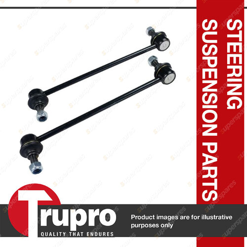 Pair Trupro Front Sway Bar Links for Toyota Kluger GSU50 Auto Manual 2014-2017