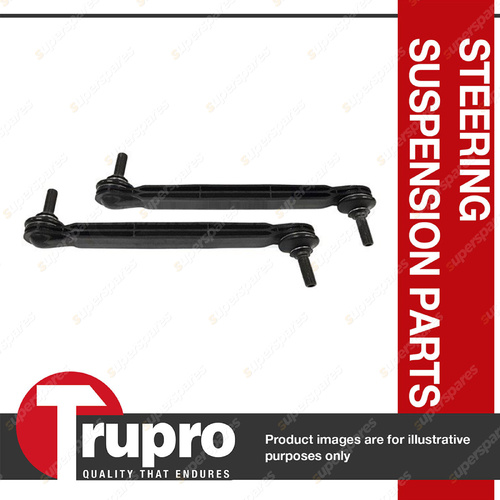 Pair Trupro Rear Sway Bar Links for Fiat 500X 1.4 Litre 55263624 SUV 2015-On