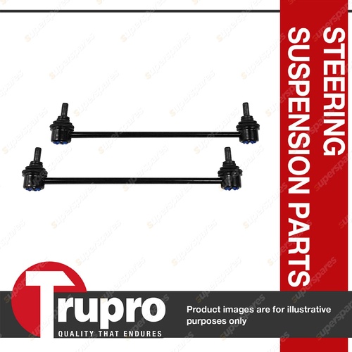 Pair Trupro Front Sway Bar Links for Mitsubishi ASX XD 2.4L SUV Compact 2019-On