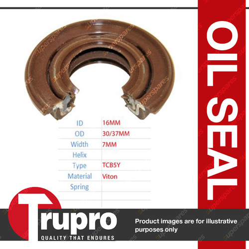 1 x Alternator Oil Seal for Toyota 4 Runner Blizzard Hilux 1KDFTV 2L 3L