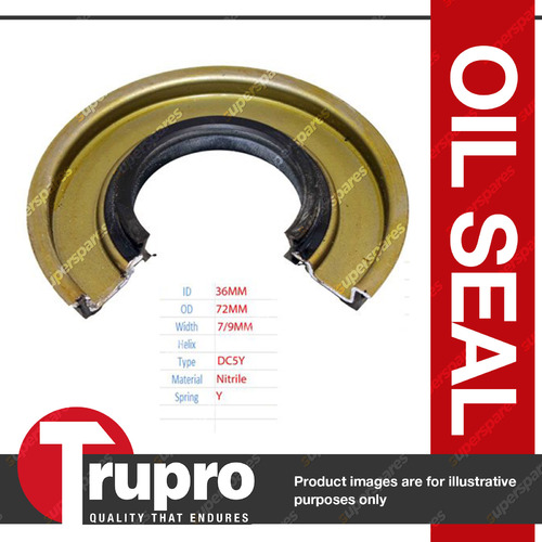 1 x Crankshaft Front Oil Seal for Suzuki LJ50 I3 2 STROKE 1975-1981