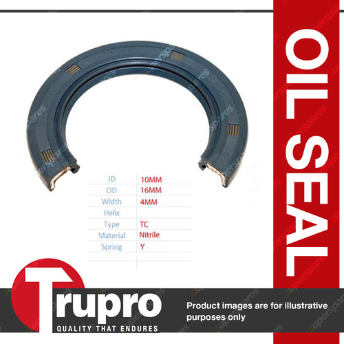 1 x Manual Trans Speedometer Pinion Oil Seal for Toyota Blizzard I4 SOHC Diesel