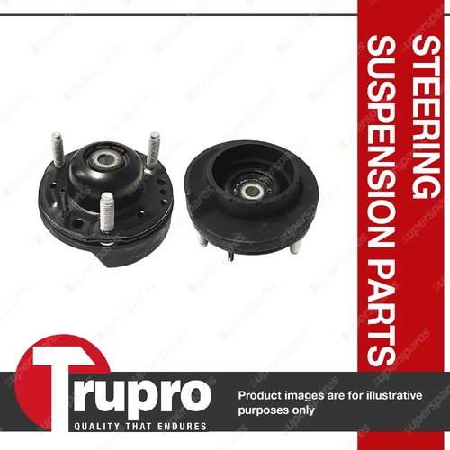 Pair Trupro Front Strut Mounts for Ford Everest UA Ranger PX1 PX2 PX3 2011-2022