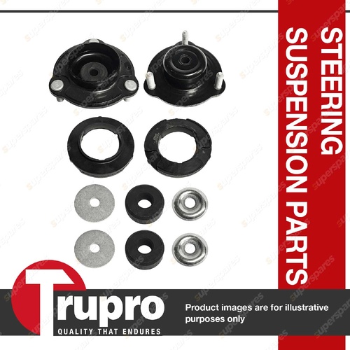 Pair Front Strut Mounts for Toyota Hilux GGN 120 125 GUN 125 126 135 136 TGN121