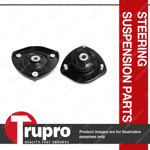 Pair Trupro Rear Upper Strut Mounts for BMW X5 E53 3.0i 3.0d 4.4i 4.6is 4.8is