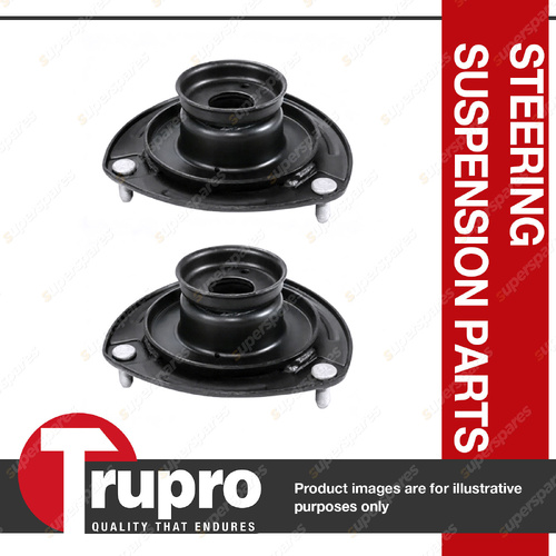 2 x Trupro Front Strut Mounts for Hyundai Santa Fe CM 2.2 2.4 2.7 3.3 3.5L 06-13