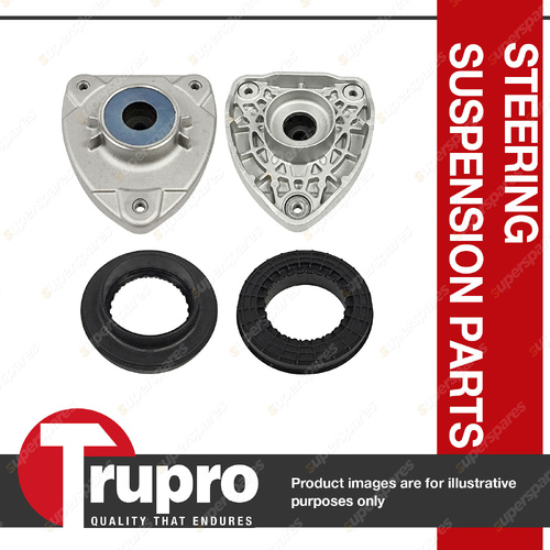 Pair Trupro Front Strut Mounts for Mercedes Benz A-Class W176 B-Class W246 12-19
